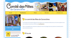 Desktop Screenshot of garancieres-en-fete.com