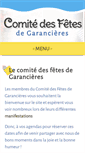 Mobile Screenshot of garancieres-en-fete.com